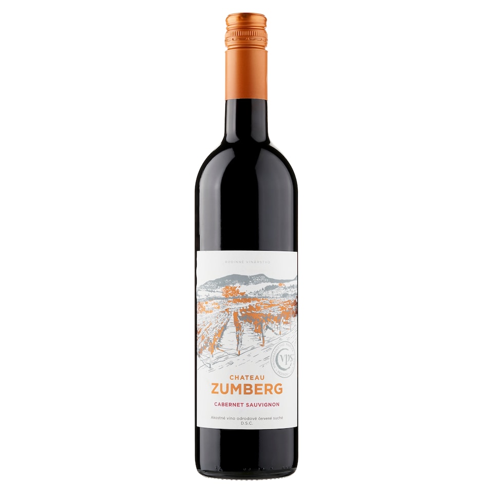 image 1 of VPS Chateau Zumberg Cabernet Sauvignon Quality Varietal Dry Red Wine 0.75 L