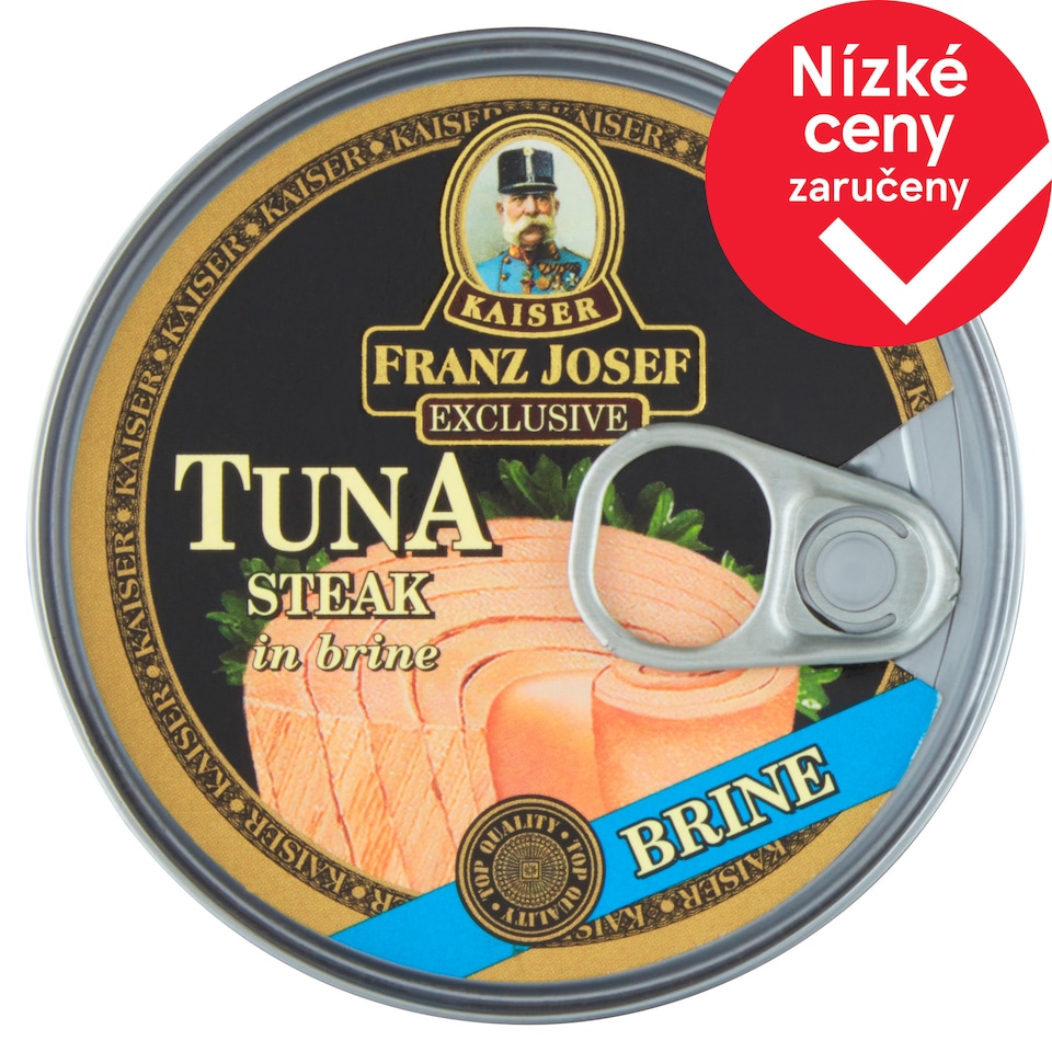 Franz Josef Kaiser Exclusive Tuňák steak ve vlastní šťávě 170g