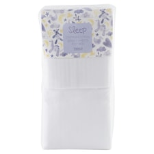 Tesco 2 Fitted Cotton Jersey Sheets Cot Bed