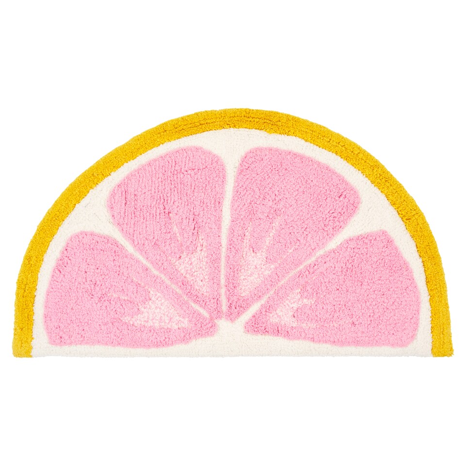 F&F Home Grapefruit Design fürdőszobaszőnyeg 70 cm x 37 cm  1. kép