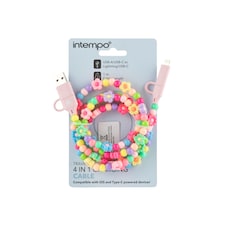 Intempo Flower Travel 4 in 1 Charging Cable