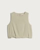 image 4 of F&F Bubble Hem Sleeveless Co-ord Top in Green