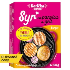 Karička Frying Pan and Grill Cheese Halloumi Burger 2 x 100 g
