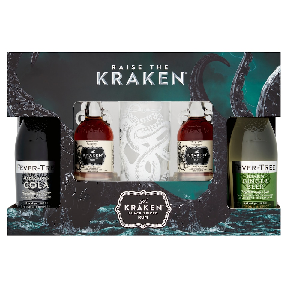 Kraken Black Spiced Rum Gift Set