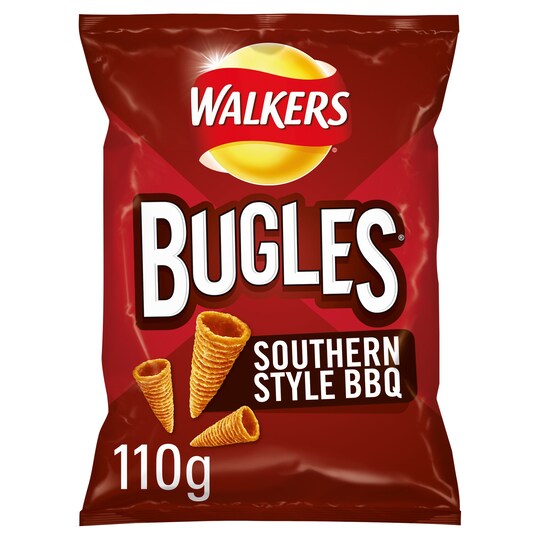 Walkers Bugles Southern Style Bbq 110G Tesco Groceries