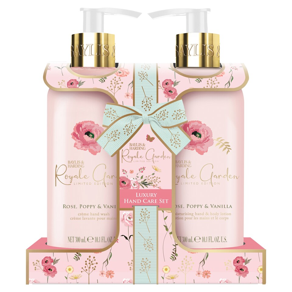 image 1 of Baylis & Harding Royale Garden Rose, Poppy & Vanilla Luxury Hand Care Gift Set