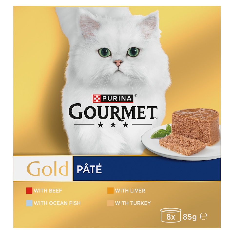 image 1 of Gourmet Tinned Food Pate Mixed 8X85g