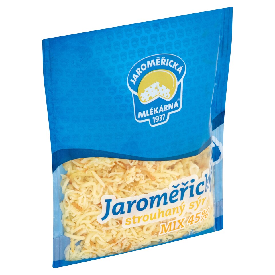 Jaroměřická Mlékárna Jaroměřický mix 45% strouhaný sýr 150g