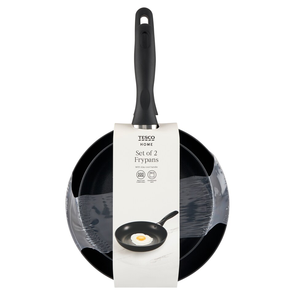 Tesco Home Pánev 20 cm a 26 cm 2 ks