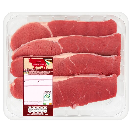TESCO QUICK FRY STEAK Tesco Groceries