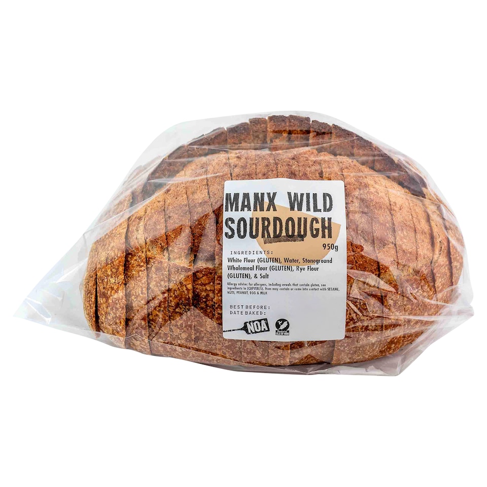 Noa Bakehouse Manx Wild Sourdough 950g
