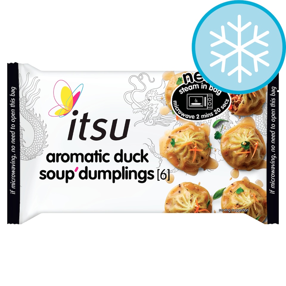 image 1 of itsu aromatic duck soup'dumplings 168g