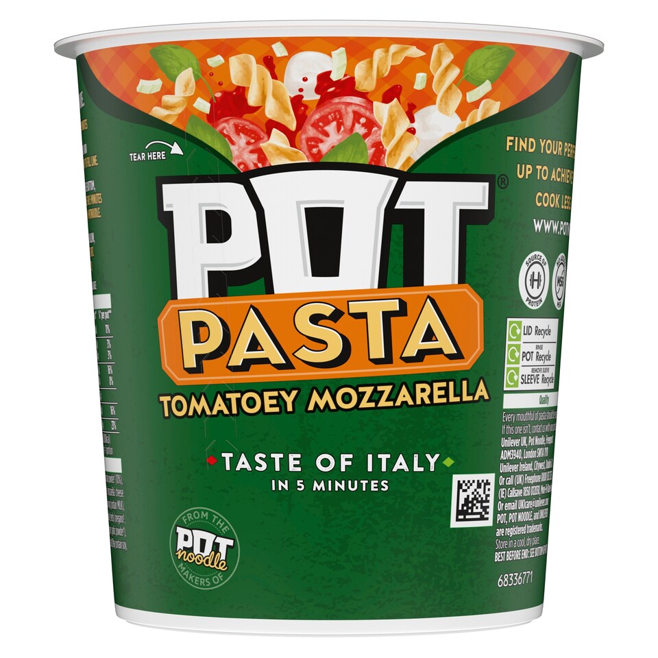 image 1 of Pot Pasta Tomatoey Mozzarella 61G