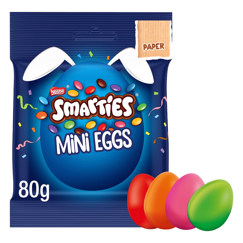 image 1 of Smarties Mini Eggs 80G