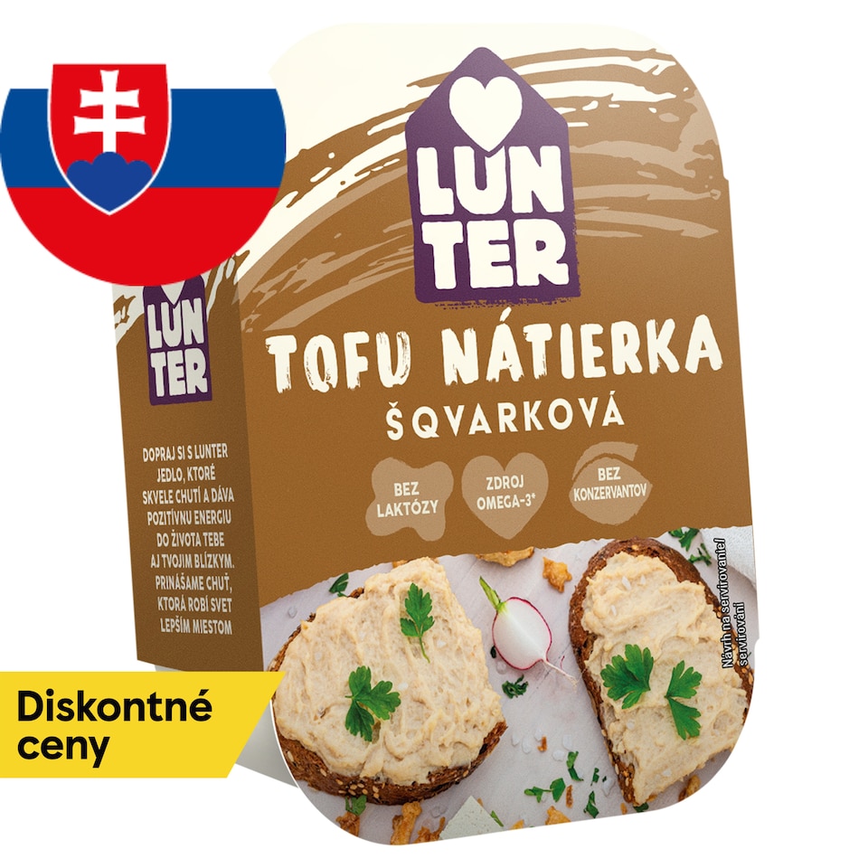 LUNTER Šqvarková nátierka 150 g