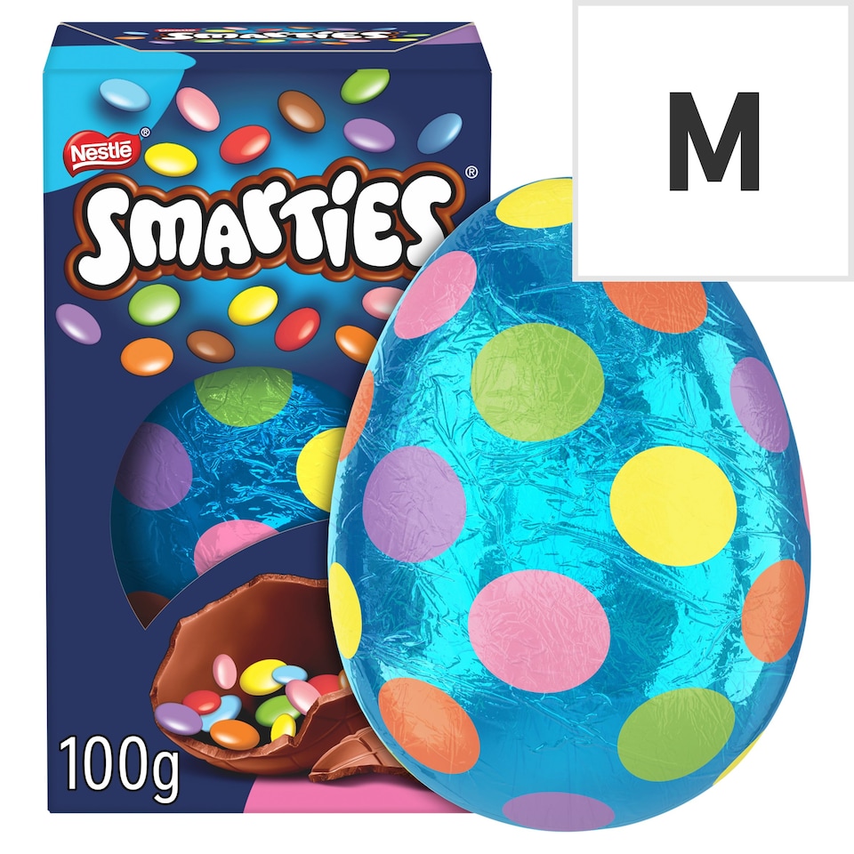 image 1 of Smarties Chocolate Egg 100g