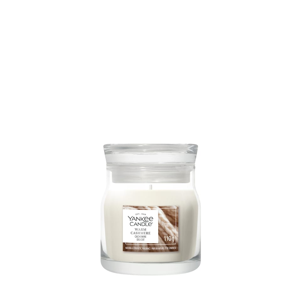 Yankee Candle Signature Warm Cashmere Small Candle 110g