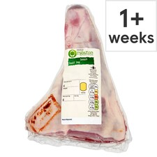 Tesco Organic British Lamb Half Leg Joint