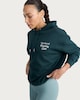 image 1 of F&F Active AFTERCLASS Slogan Hoodie in Green