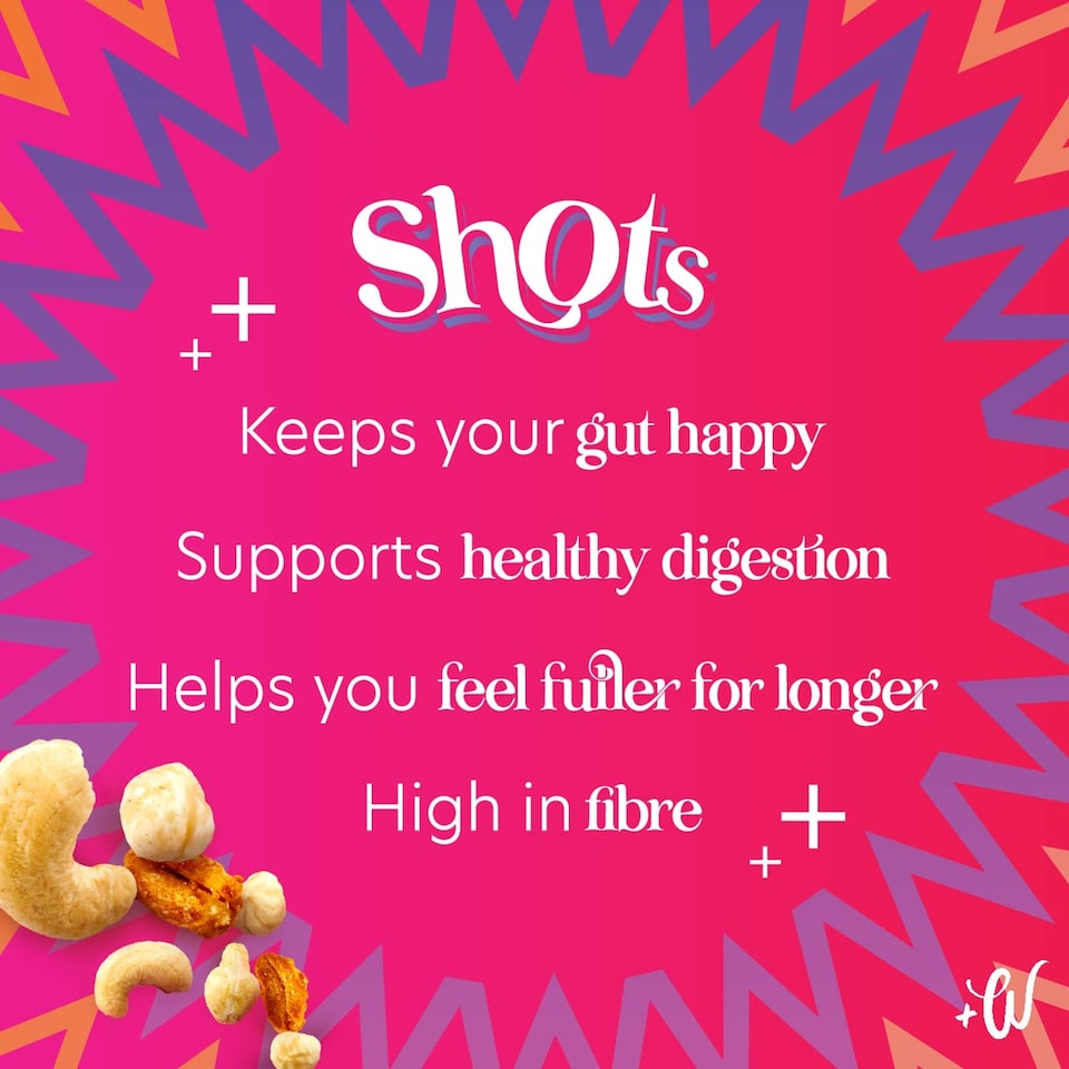 image 1 of Whitworths Shots Salted Caramel Nuts 3X25g