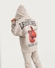 image 3 of F&F Boys 2-Piece Cotton Rich Sport Leisure Hoodie and Joggers Set in Grey