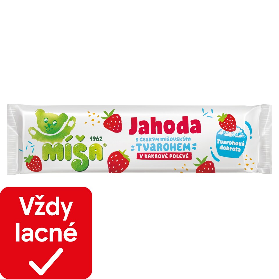 Míša Jahoda zmrzlina 55 ml