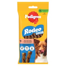 Pedigree Rodeo Duos hovězí a sýrová příchuť 7 ks 123g