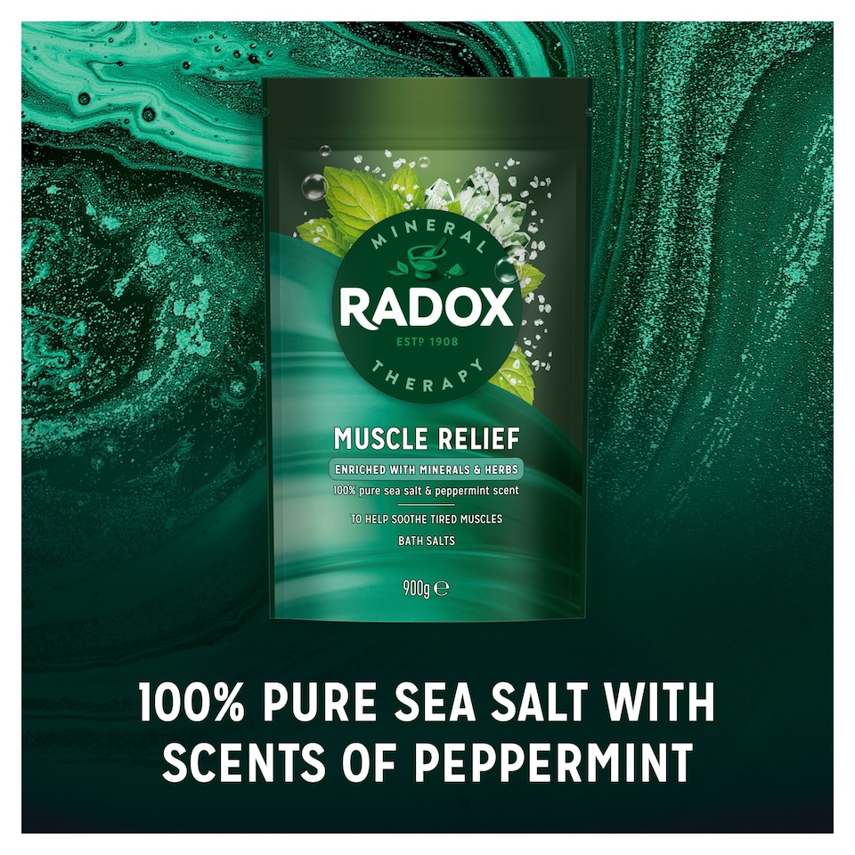 image 1 of Radox Muscle Relax Bath Salts 900g