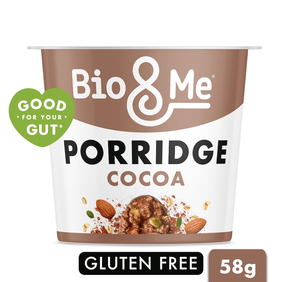 Bio&Me Cocoa Gluten Free Porridge Pot 58g