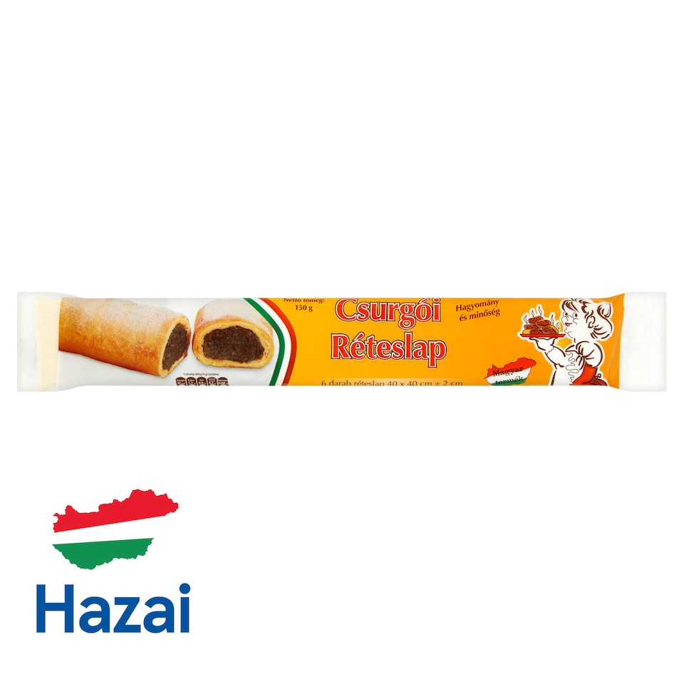 Csurgói Strudel Dough 6 pcs 150 g