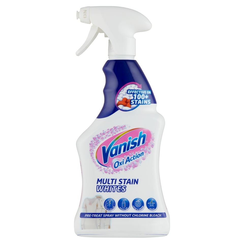image 1 of Vanish Oxi Action Stain Remover and Bleach Pretreatment Spray 500 ml