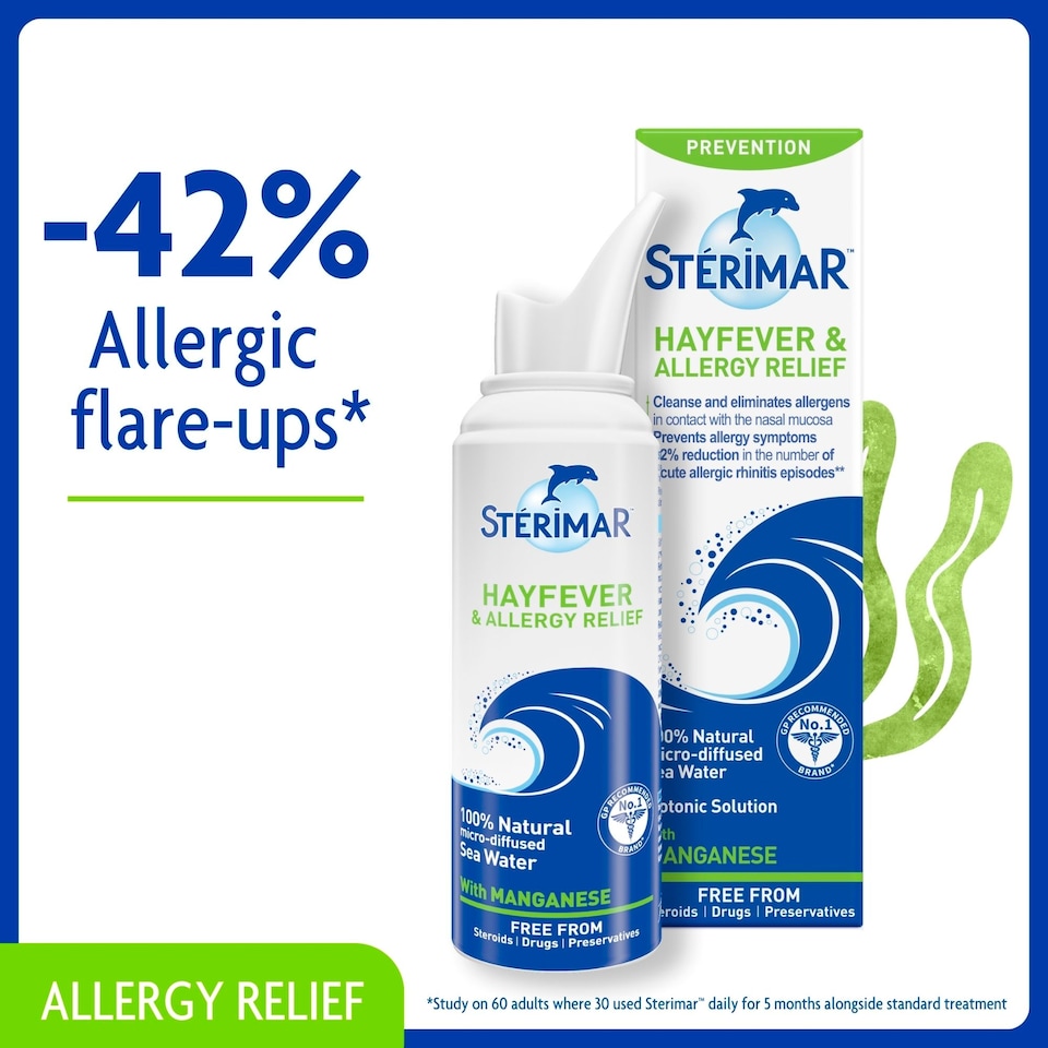 image 1 of Sterimar Allergy & Hayfever Relief Nasal Spray 50ml