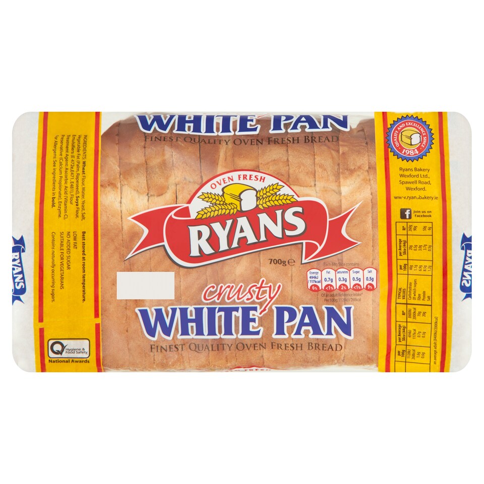 Ryans Crusty White Pan