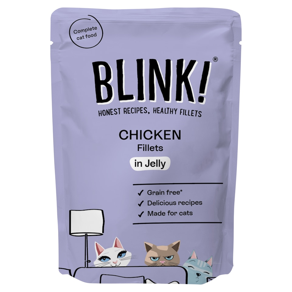 Blink Roasted Chicken Cat Food Pouch 85G