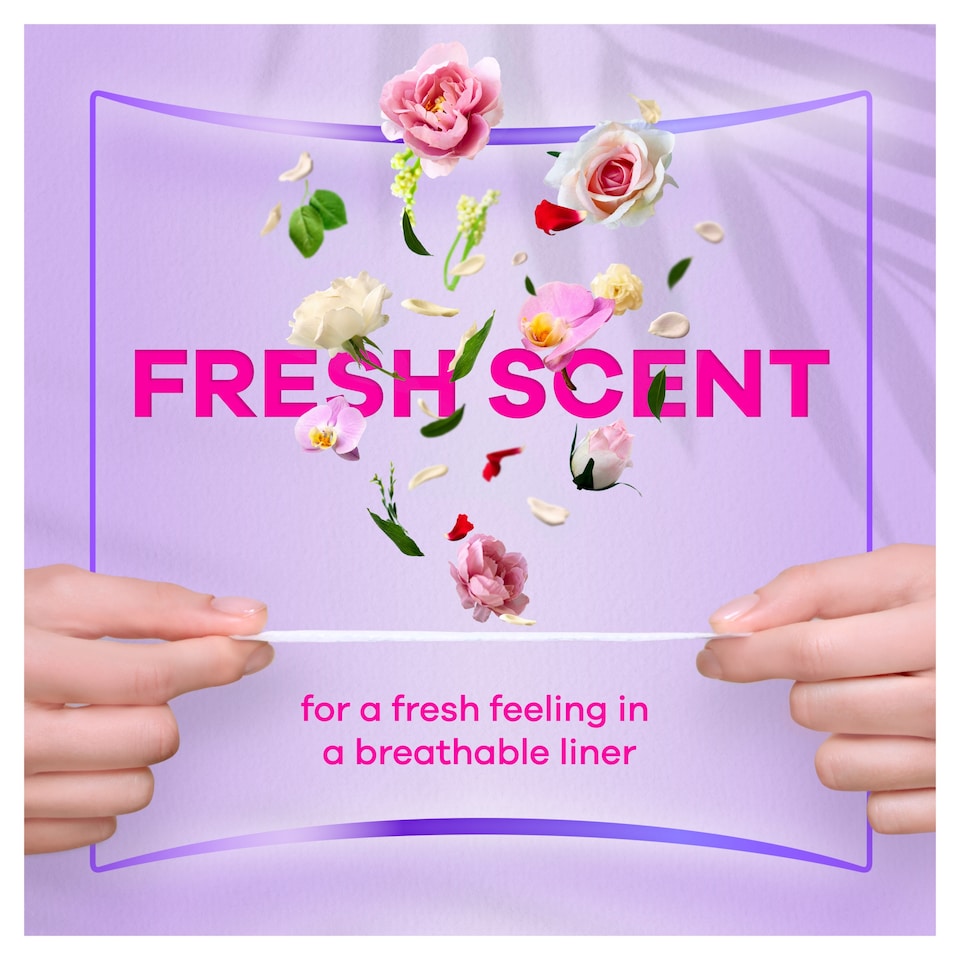image 1 of Always Dailies Slim Multiform Fresh Panty Liners 26