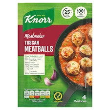 KNORR MEALMAKERS TUSCAN MEATBALLS 40G