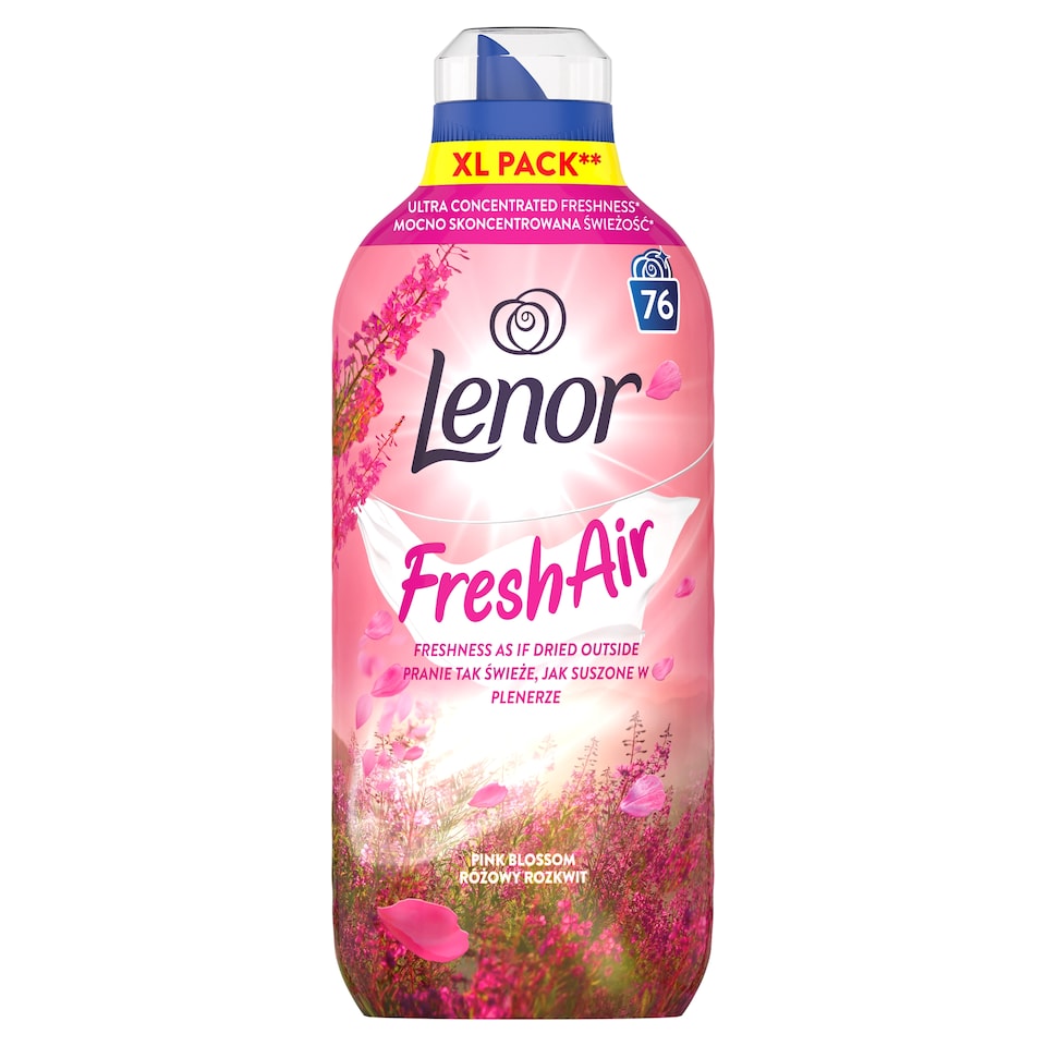 obrázok 1 z Lenor Fresh Air Pink Blossom Aviváž 76 Praní