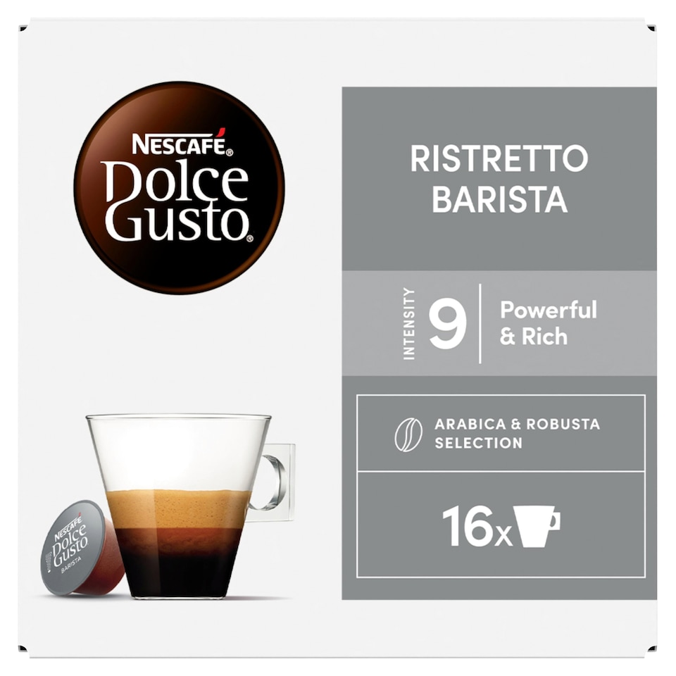 Obrázek 1 pro produkt NESCAFÉ Dolce Gusto Ristretto Barista - kávové kapsle - 16 ks