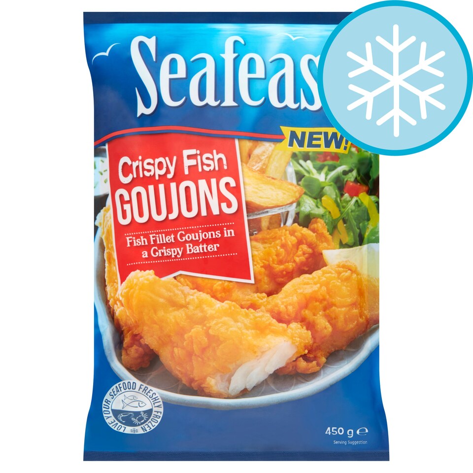 Seafeast Crispy Fish Goujons 450G