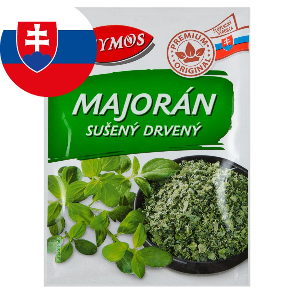Thymos Majorán sušený drvený 6 g