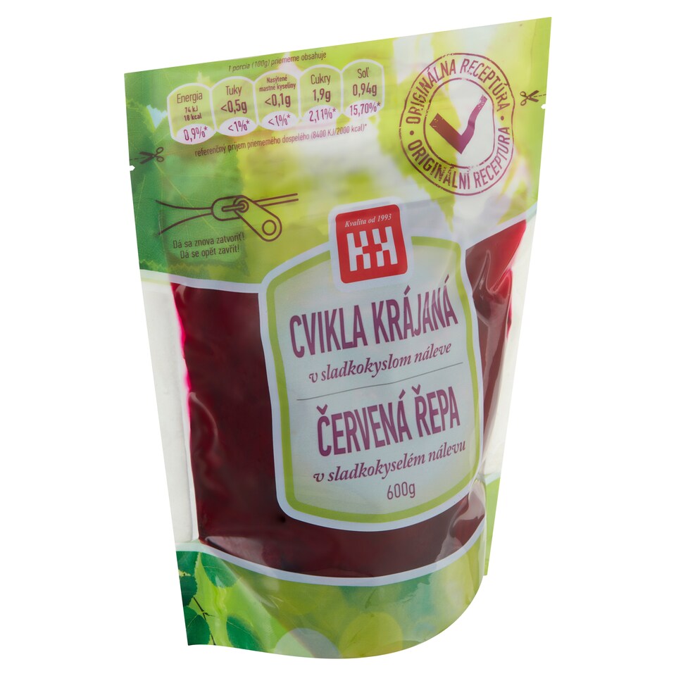 obrázok 1 z H+H Cvikla krájaná v sladkokyslom náleve 600 g