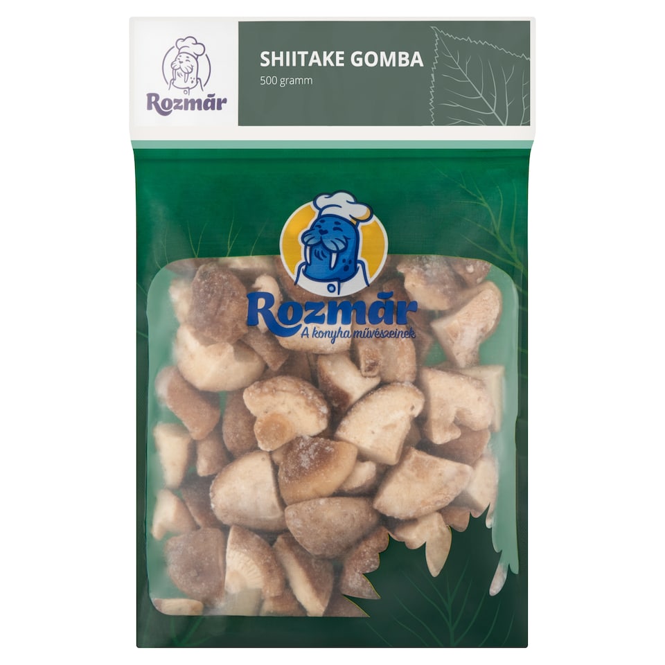 Rozmár Quick-Frozen Shiitake Mushrooms 500 g