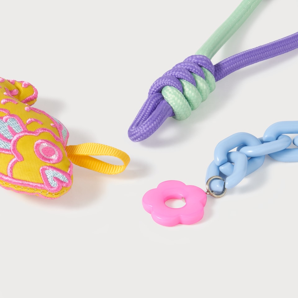 image 1 of Paperchase Cats Keyring