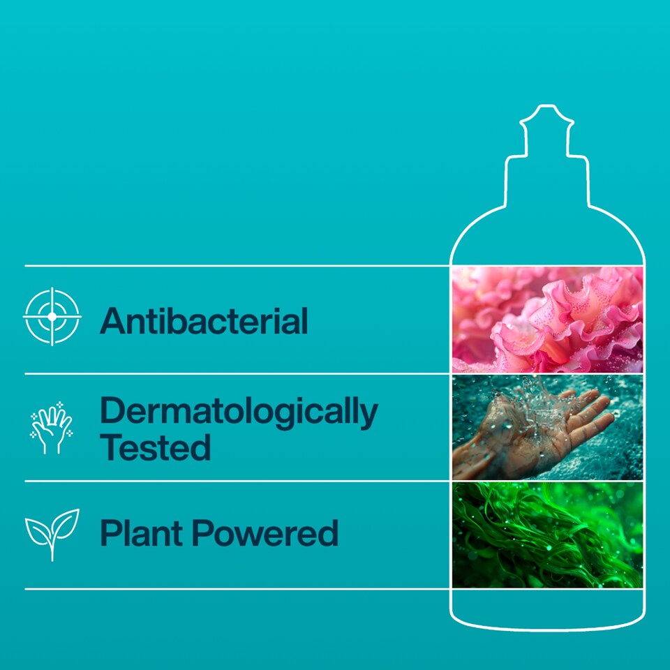 image 1 of INEOS Antibac Washing Up Liquid Sea Minerals + Wild Jasmine 500mL