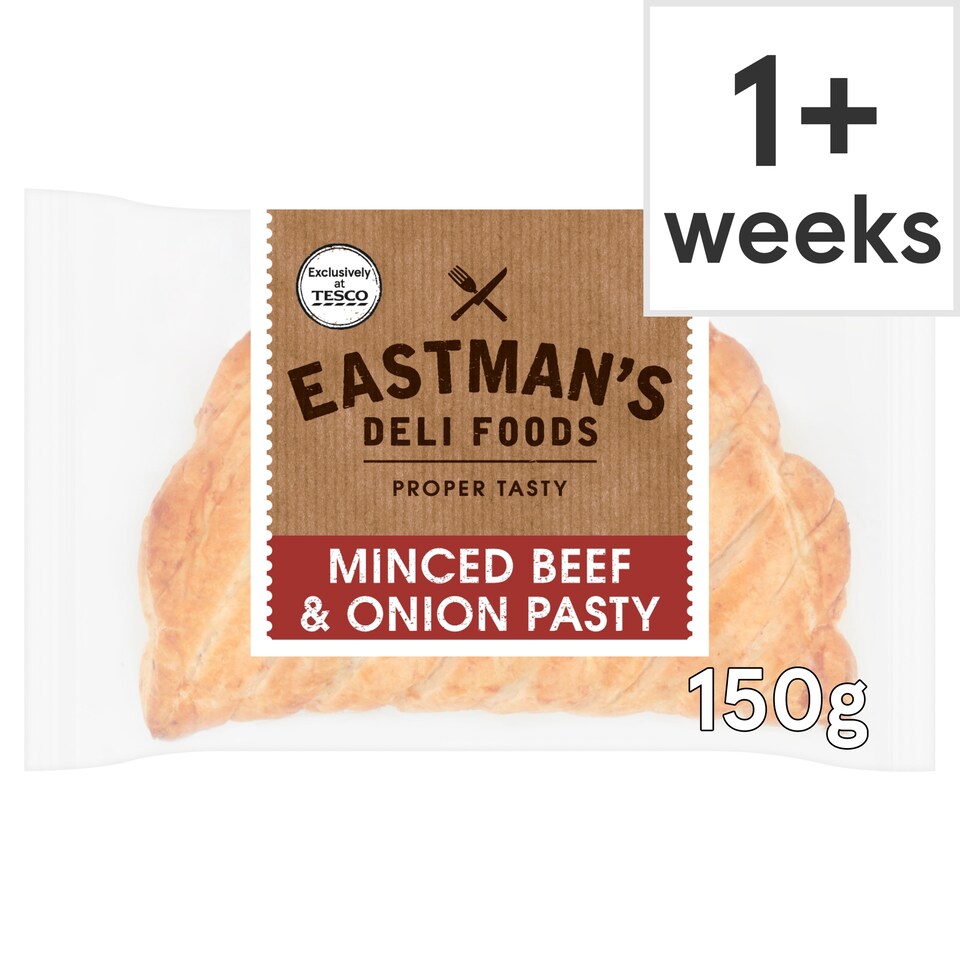 Eastmans Minced Beef & Onion Pasty 150G