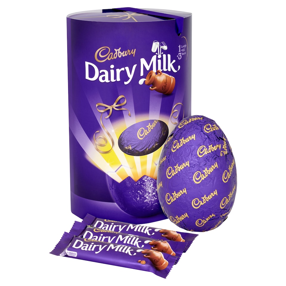 image 1 of Cadbury Dairy Milk Extra Large Easter Egg 331G