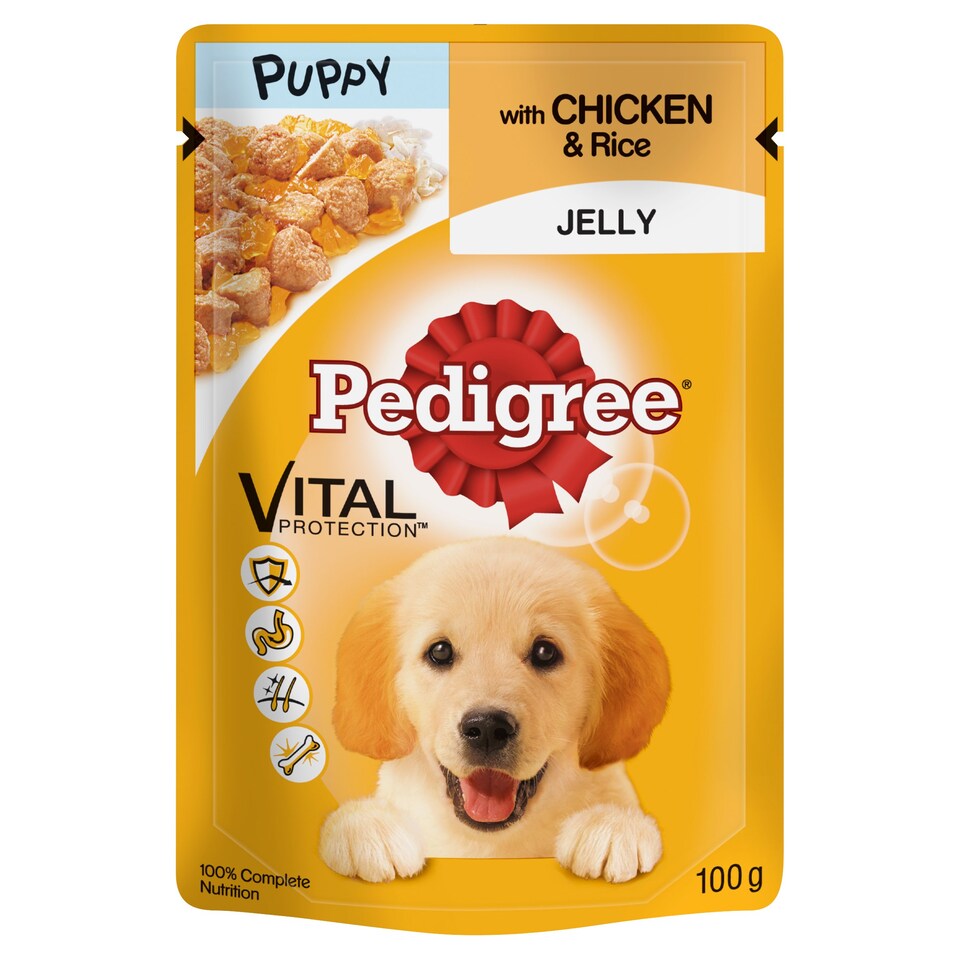 image 1 of Pedigree Puppy Puppy Jelly Chkn&Rice 100G