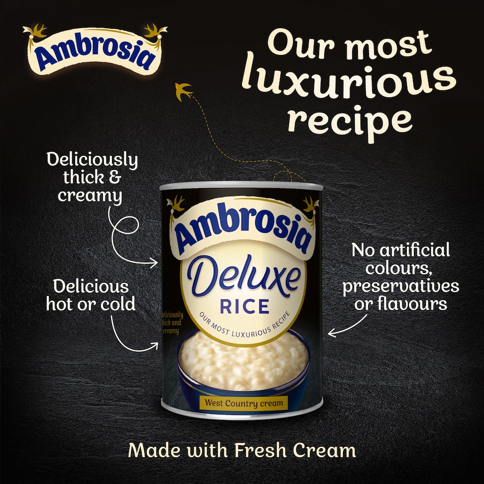 image 1 of Ambrosia Deluxe Rice Pudding Dessert 400G