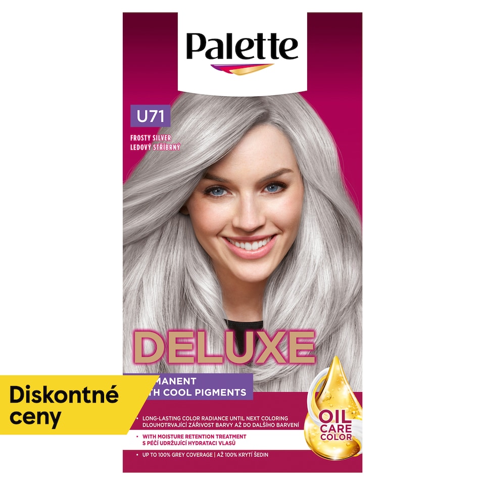 image 1 of Palette Deluxe Hair Color Ice Silver U71