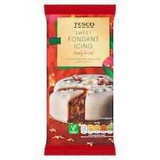 Tesco Sweet Fondant Icing Ready To Roll 500g